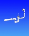 SIFON CADA 1 1/2'' CU SCURGERE SI REVARSARE E055