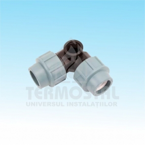 COT 90 CU DERIVATIE LATERALA 25X25X1/2 F