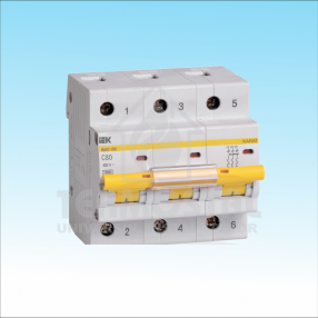 Întreruptoare automate KARAT VA47-100 3P C 80A 10kA IEK