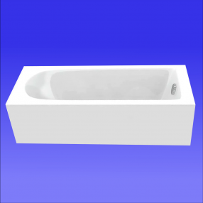 CADĂ ELARA 1500Х700 DREPTUNGHIULARĂ CU PANOURI