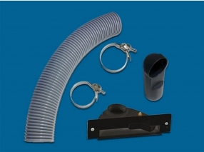 FARAS PNEUMATIC NEGRU CU KIT DE ASAMBLARE