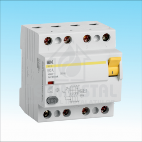 INTRERUPATOR DIFERENTIAL ВД1-63 4Р 50А  100мА