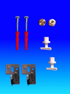 Set accesorii pentru radiator otel