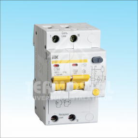 AUTOMAT DIFERENTIAL АД12 2Р 50А 100мА 