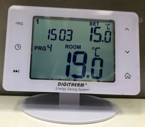 TERMOSTAT DIGITERM Q7 RF WI-FI FARA FIR