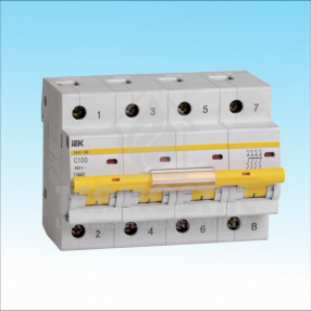 INTRERUP. AUTOMAT ВА-47-100 4Р 100A 10 кА  c-tica C