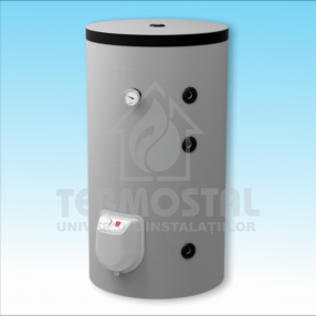 Boiler emailat Eldom Titan 1000 Lt, 2 serpentine si rezistenta electrica