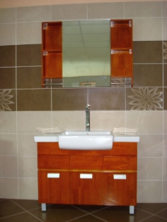 Set mobilier baie CAREZZA 1000x445x860mm (2 cutii)