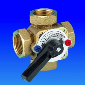 VANA DE AMESTEC CU 4 CAI DN.65 VF409